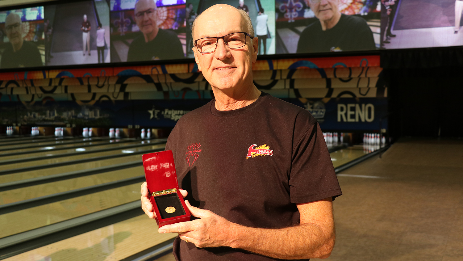 Terry Clayton celebrates 50 years at the USBC Open Championships
